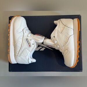 Reebok Infant Classic White Sneakers
